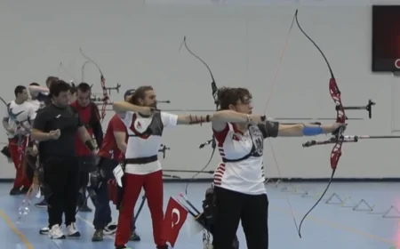 Türk Okçuları Avrupa Şampiyonası’nda Zirvede: 9 Altın, 9 Gümüş, 2 Bronz Madalya!