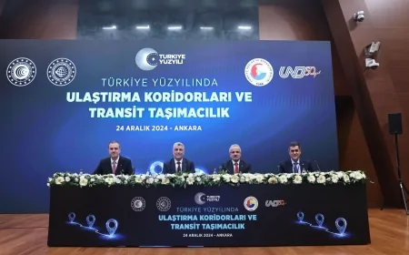 Türkiye'nin transit taşımacılıkta rolü güçleniyor: Zirvede öne çıkan başlıklar
