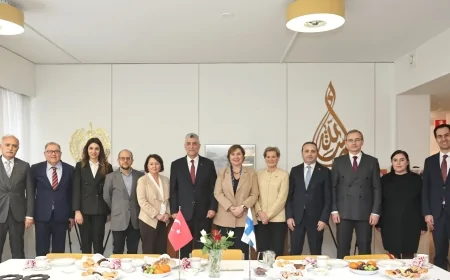 Finlandiya’daki Tatar Cemaati ile Helsinki’de Buluşma Gerçekleşti