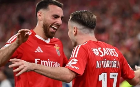 Benfica, Braga'yı tek golle geçti! Yarı finalde rakibi belli oldu