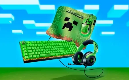 Razer ve Mojang İş Birliğiyle Minecraft Temalı Aksesuarlar Tanıtıldı