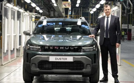 Oyak Renault 8 Milyonuncu Aracını Üretti! 'Duster' Modeli Banttan İndi