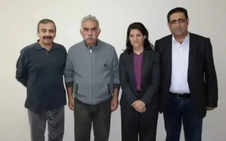 İmralı'da kritik görüşme: DEM Parti heyeti Öcalan ile görüştü