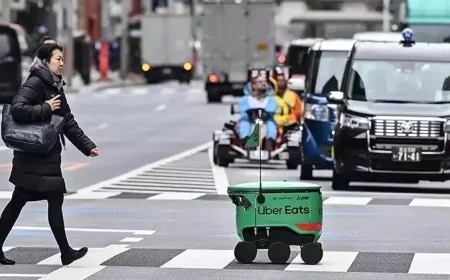 Tokyo sokaklarında otonom kuryeler: Yapay zeka destekli teslimat dönemi