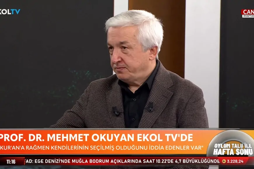 Prof. Dr. Mehmet Okuyan: 'Kur'an'da yalnızca peygamberler seçilmiştir'