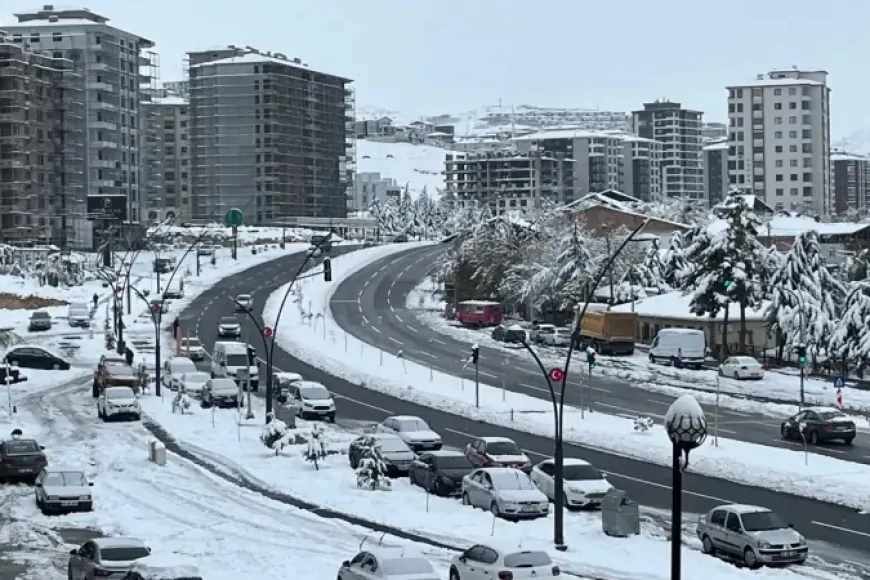 Malatya’da yoğun kar yağışı bekleniyor: İşte ilçe ilçe hava durumu