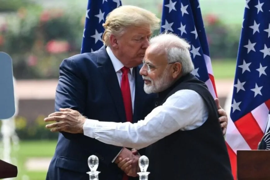 Modi ve Trump, Hindistan-ABD ‘Mega Ortaklığı’nı Görüşmek Üzere Bir Araya Geldi