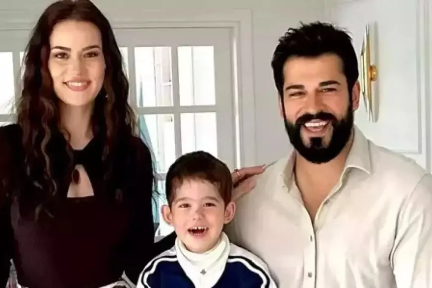 Burak Özçivit ve Fahriye Evcen’den oğulları Kerem’e özel doğum günü kutlaması!