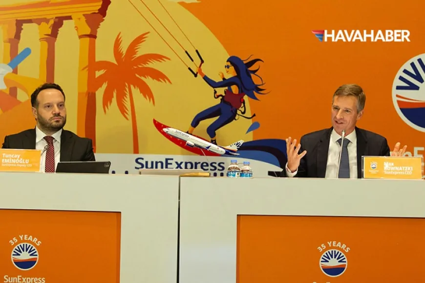 SunExpress 2025 Hedeflerini Açıkladı: Yeni Rotalar ve Daha Büyük Filo