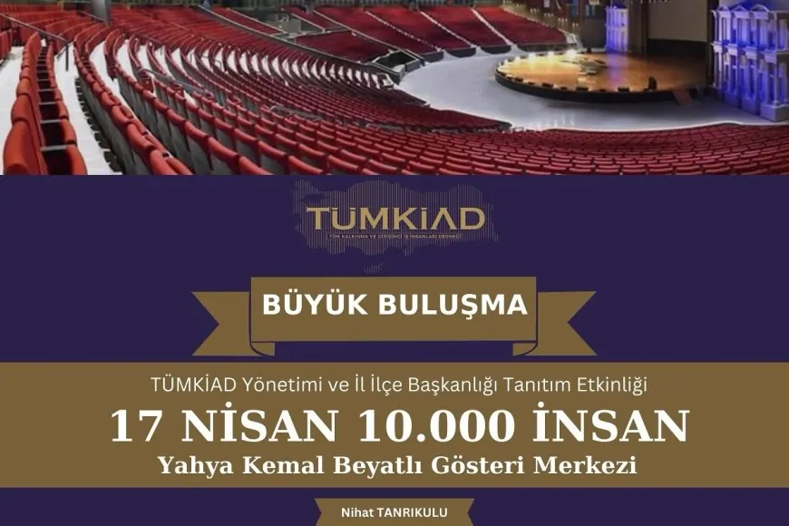 TÜMKİAD 17 Nisan'da İş Dünyasını Buluşturuyor: ‘Geleceği Birlikte İnşa Edelim’