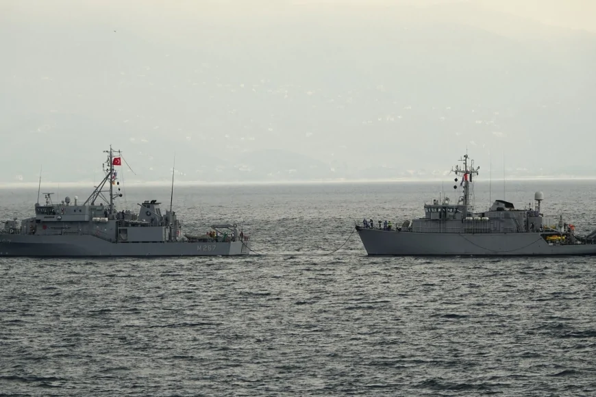 TCG AYVALIK ve FS CAPRICORNE, Ege Denizi’nde ortak eğitim gerçekleştirdi