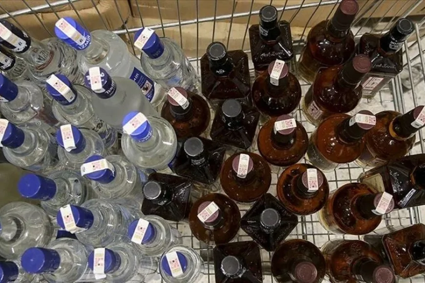Jandarma ve Emniyet Operasyonlarında 648 Bin Litre Sahte Alkol Ele Geçirildi