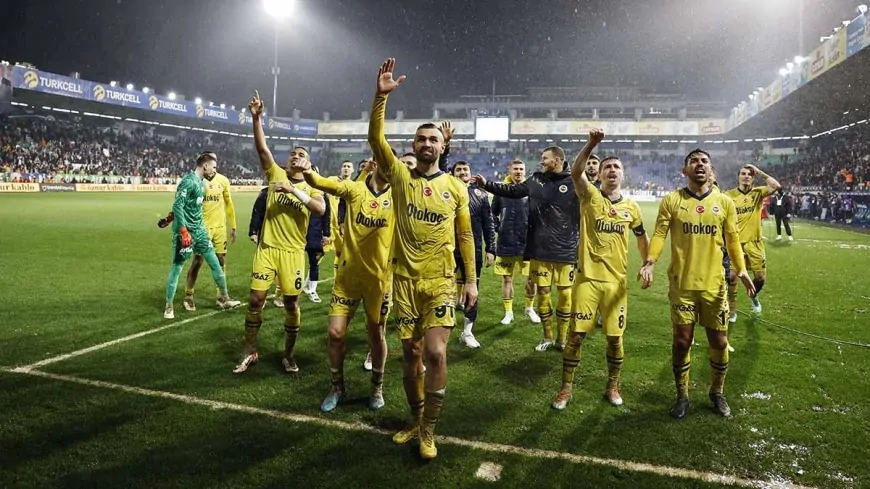 Fenerbahçe'den Müthiş Geri Dönüş! Rizespor'u 3-2 Mağlup Etti