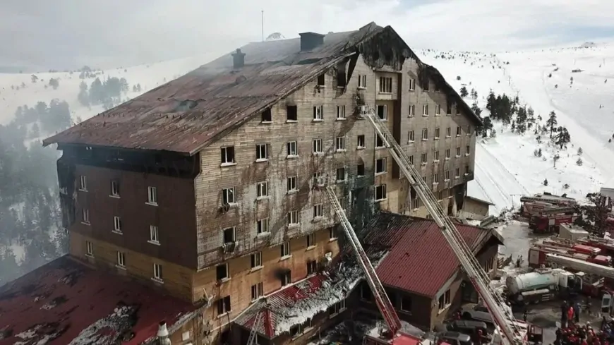 Bolu'daki otel yangınında iki üst düzey yönetici tutuklandı