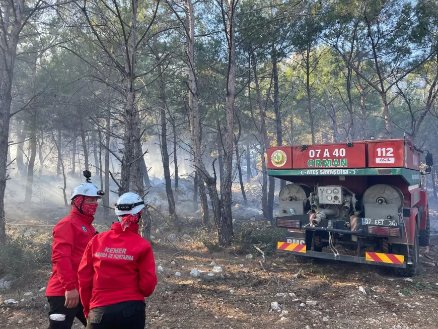 Antalya'da Orman Yangını Kontrol Altına Alındı! İşte Son Durum