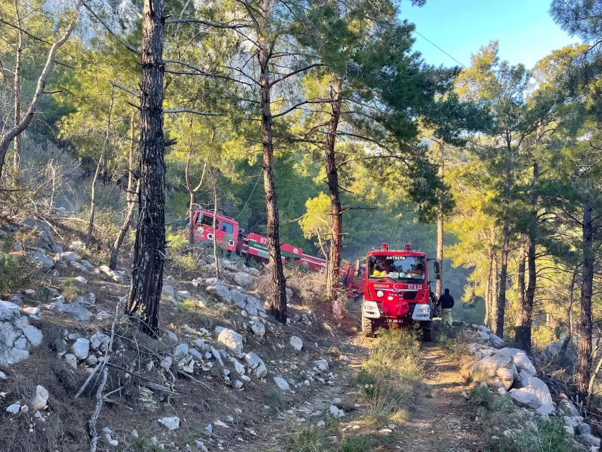 Antalya'da Orman Yangını Kontrol Altına Alındı! İşte Son Durum