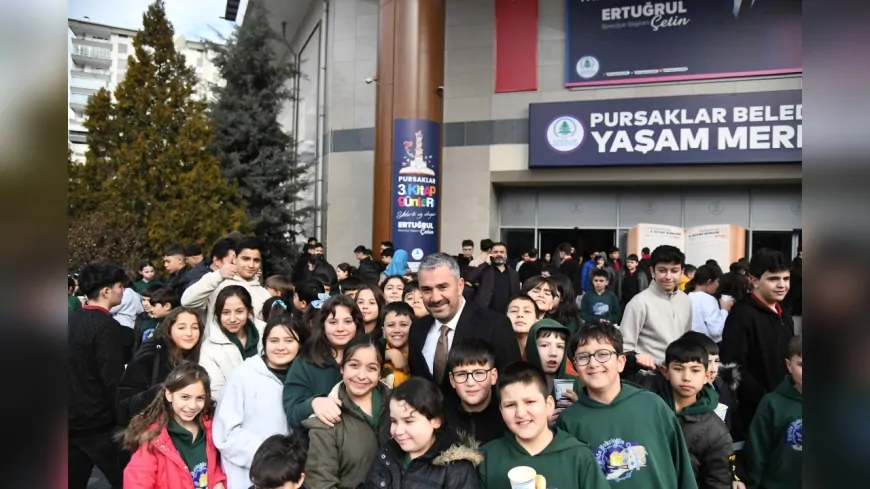 Pursaklar 3. Kitap Günlerine Yoğun İlgi: Çocuklar Kitaplarla Buluşuyor