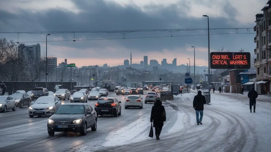 İstanbul’da kar etkisini artırıyor: Anadolu Yakası için kritik uyarı