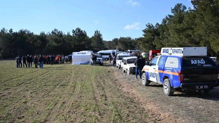 Isparta'da kaybolan çoban için arama çalışmaları sürüyor