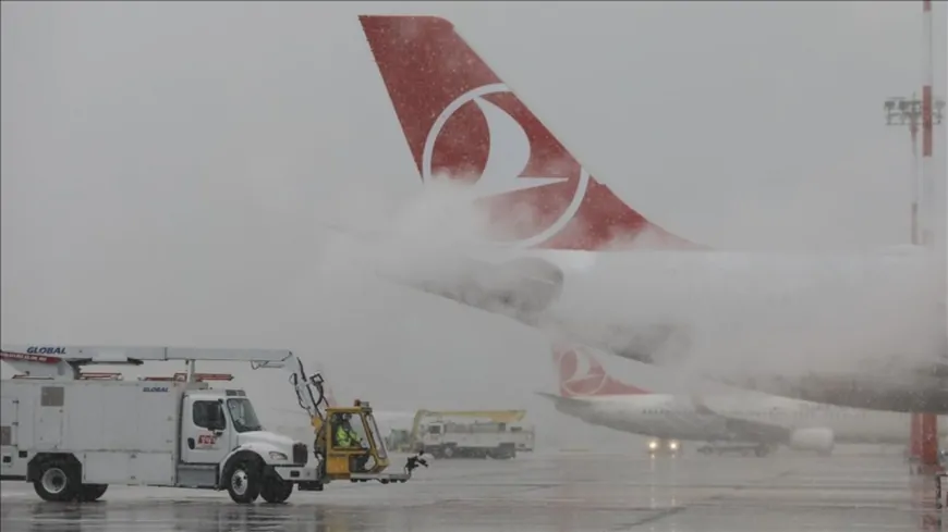 İstanbul’da Yoğun Kar Yağışı! 12 Şubat’ta İptal Edilen Uçuşlar Belli Oldu