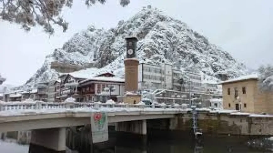 Amasya’da karla karışık yağmur ve kar yağışı bekleniyor