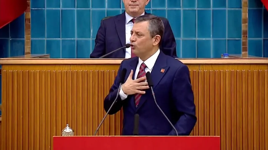 Özgür Özel: 'Türkiye, sivil darbe dinamiğinin işlediği bir sürecin içinde'