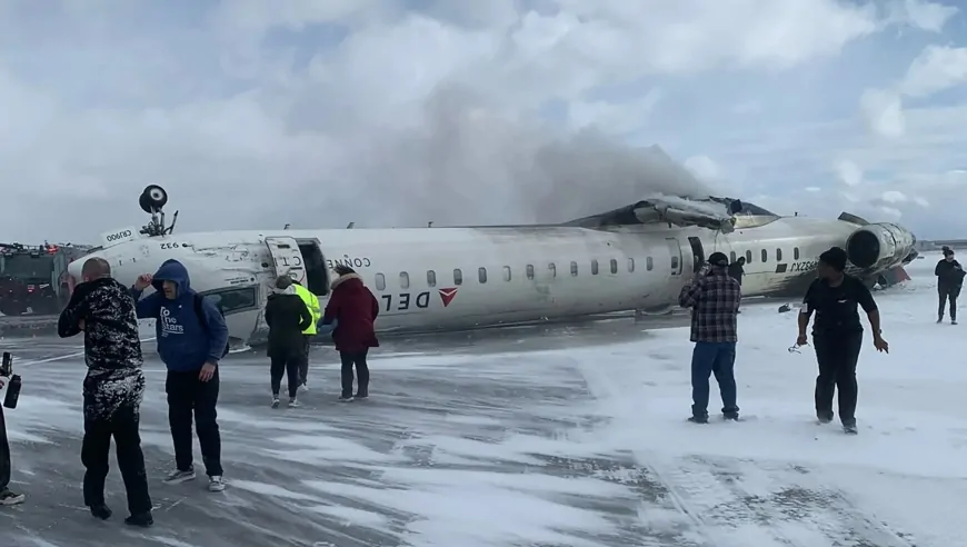 Toronto'da Delta Havayolları'na Ait Uçak Düştü: Uzmanlardan İlk Analiz