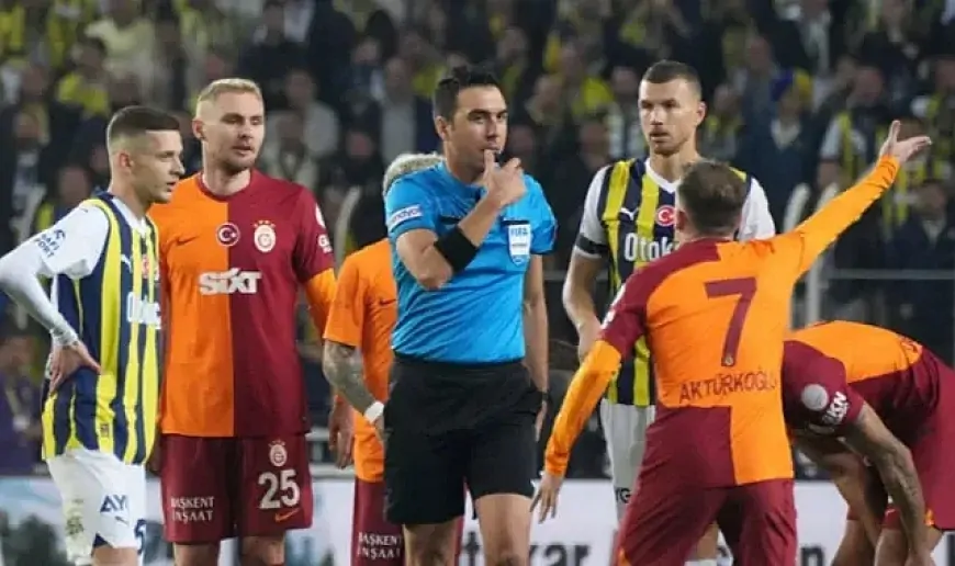 Galatasaray-Fenerbahçe derbisinin hakemi netleşti! TFF duyurdu