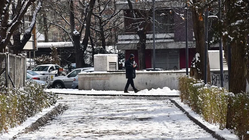 Karabük’te Kar Yağışı ve Buzlanma Uyarısı: Sıcaklıklar Düşüyor