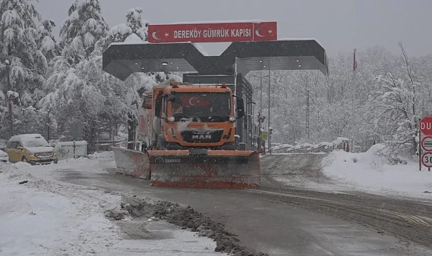 Kırklareli'nde Kar Yağışı Başladı! Sıcaklıklar Düşüşte