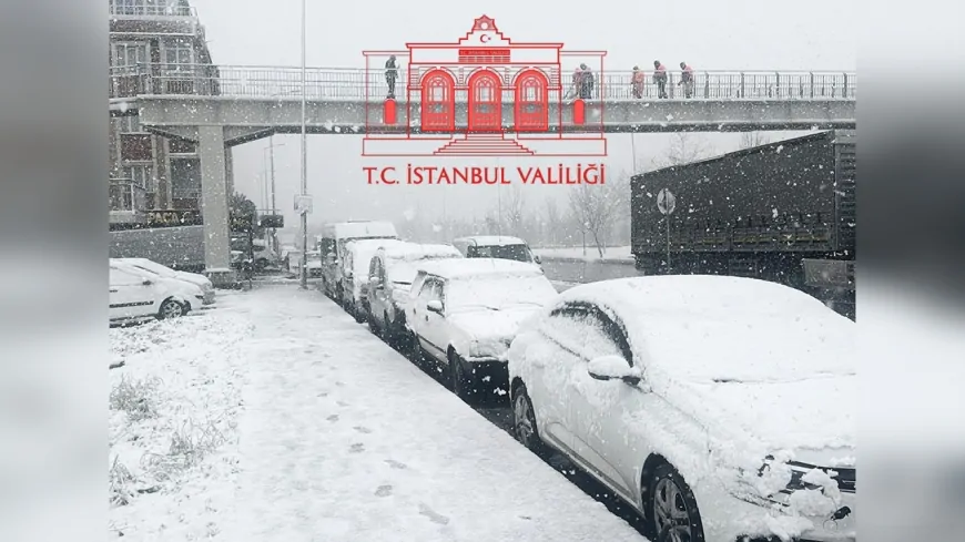 İstanbul’da Kar Engeli: Okullar Tatil, Motosiklet ve Kuryelere Yasak!