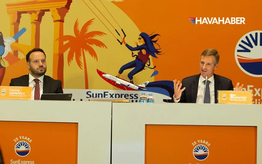 SunExpress 2025 Hedeflerini Açıkladı: Yeni Rotalar ve Daha Büyük Filo