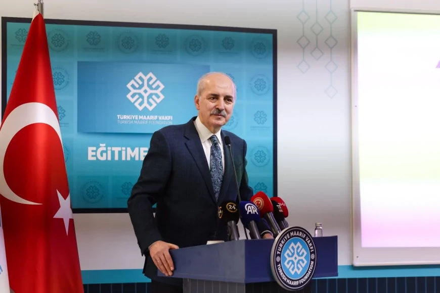 TBMM Başkanı Numan Kurtulmuş, Maarif Vakfı İstişare Toplantısı’na Katıldı