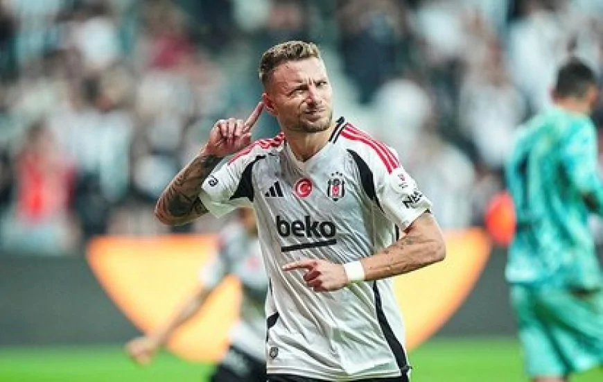 Immobile, transfer iddialarına son noktayı koydu: 'Beşiktaş'ta mutluyum'