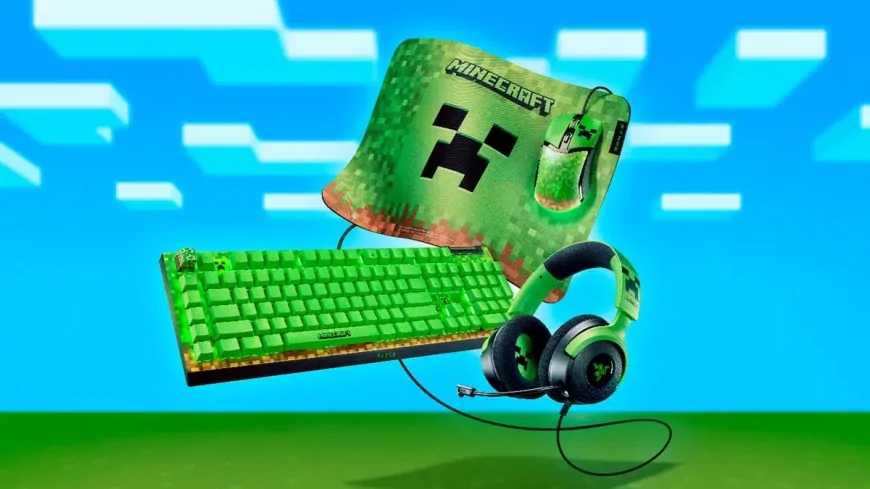 Razer ve Mojang İş Birliğiyle Minecraft Temalı Aksesuarlar Tanıtıldı