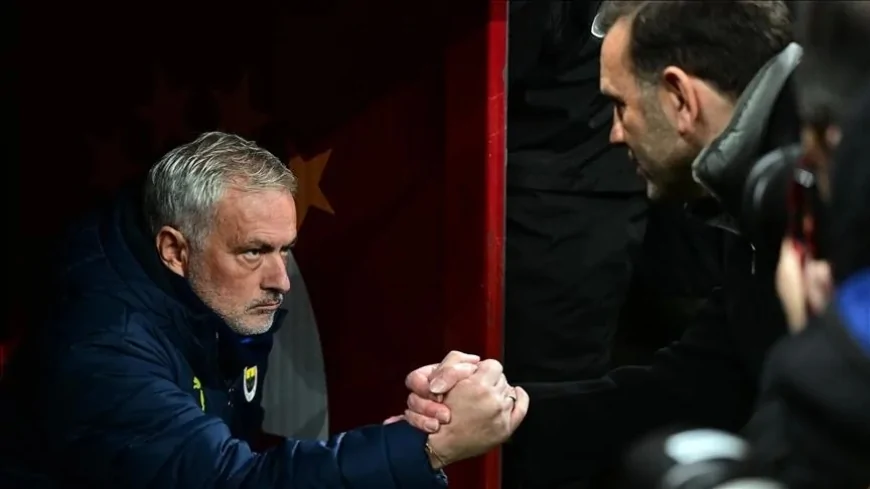 PFDK'dan Jose Mourinho'ya 4 maç ceza, Okan Buruk'un cezası belli oldu