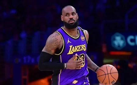 LeBron James NBA Tarihinde 50 Bin Sayıya Ulaşan İlk Oyuncu Oldu!