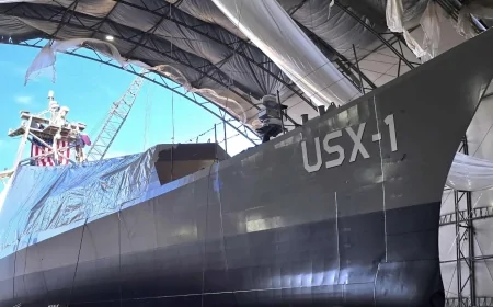 ABD, dünyanın ilk 240 tonluk otonom savaş gemisini denize indirdi: Teknolojide yeni bir devrim