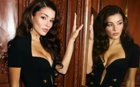 Hande Erçel, Paris Moda Haftası’nda iddialı tarzıyla büyüledi!