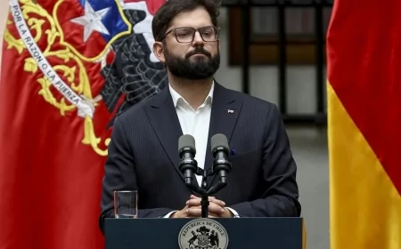 Şili Devlet Başkanı Boric ile Almanya Cumhurbaşkanı Steinmeier Ortak Basın Toplantısı Düzenledi