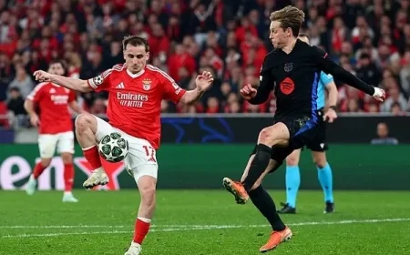 Benfica'da Kerem Aktürkoğlu ve Orkun Kökçü’nün Hüsranı: Barcelona Eksik Kaldı