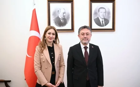 MHP'li Zuhal Karakoç Dora, Bakan Yumaklı ile Kahramanmaraş'ın tarım projelerini görüştü