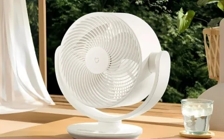 Xiaomi’den USB-C ile Çalışan Sessiz ve Güçlü Masa Üstü Fan