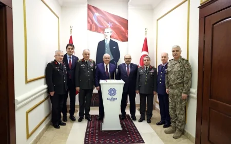 Bakan Yaşar Güler, Balıkesir’de askeri birlikleri ve valiliği ziyaret etti