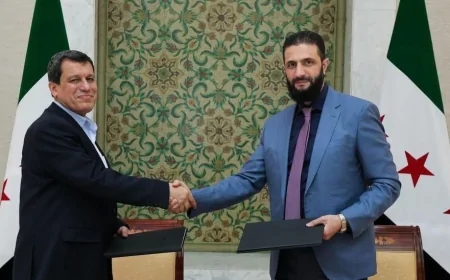 Ahmed Şara ile Mazlum Abdi arasında kritik anlaşma: İşte 8 maddelik mutabakat