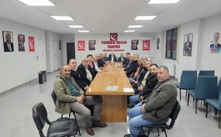 Yeniden Refah Partisi Giresun'da Teşkilatlanmayı Hızlandırıyor