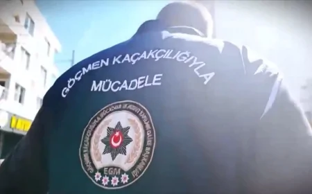 28 Büyükşehirde Eş Zamanlı Göç Denetimi: 87 Düzensiz Göçmen Yakalandı