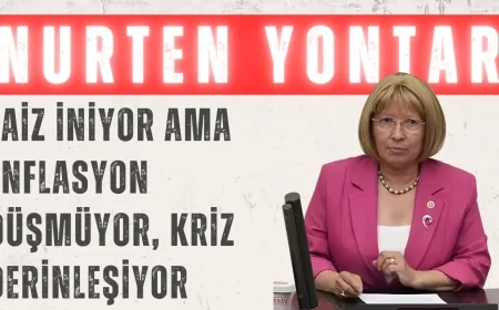 CHP’li Nurten Yontar: ‘Faiz iniyor ama enflasyon düşmüyor, kriz derinleşiyor’
