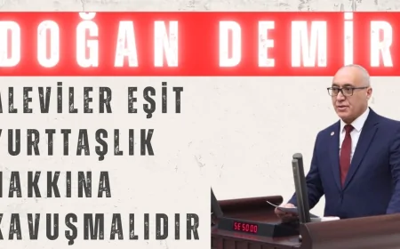 Gelecek Partili Doğan Demir: 'Aleviler eşit yurttaşlık hakkına kavuşmalıdır'
