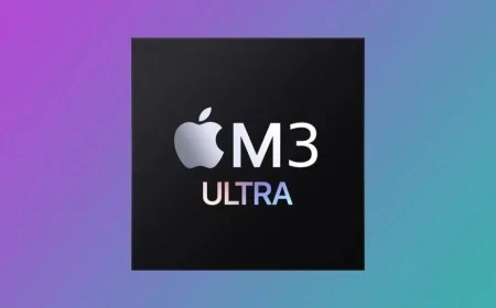 Apple M3 Ultra, enerji tüketiminde Intel ve AMD işlemcileri geride bıraktı